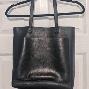 Madewell Black Transport Tote Bag